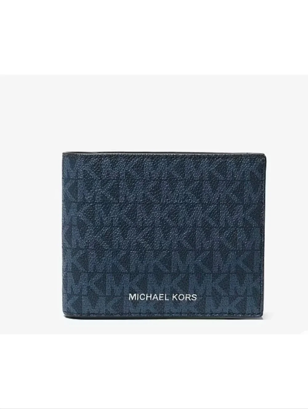Michael Kors Navy Signature Cooper Wallet